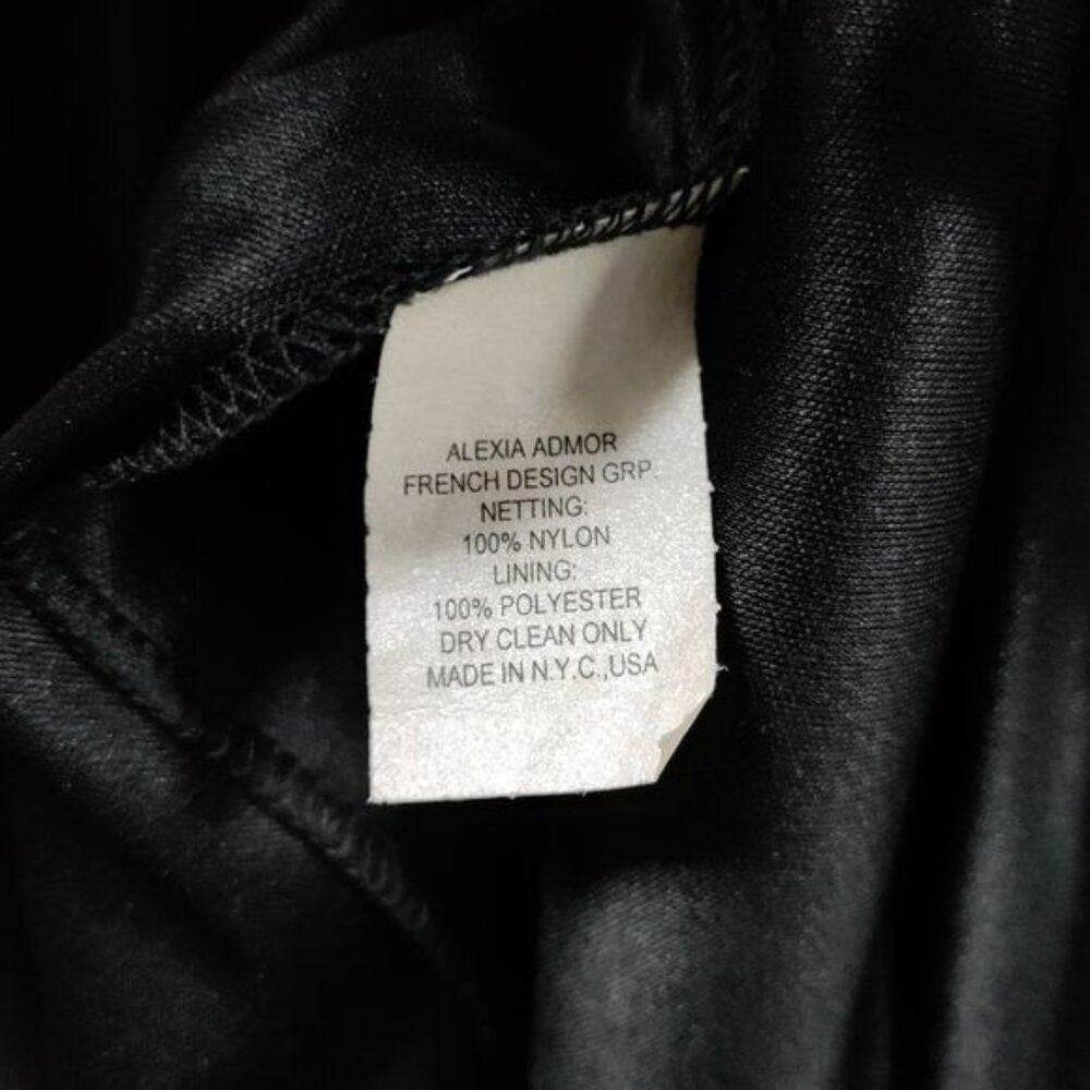 Alexia Admor New York  Long Full Length Whimsy Glam Grunge Tulle Skirt in Black - Picture 9 of 13